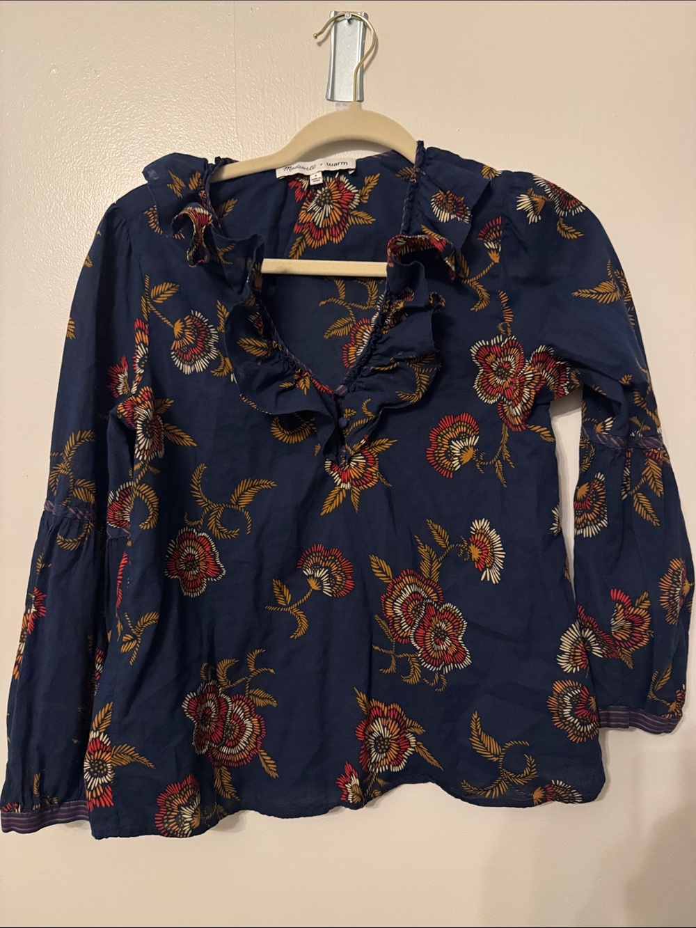 Madewell x Warm blouse